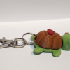 Flexi Head Heart Turtle Keychain