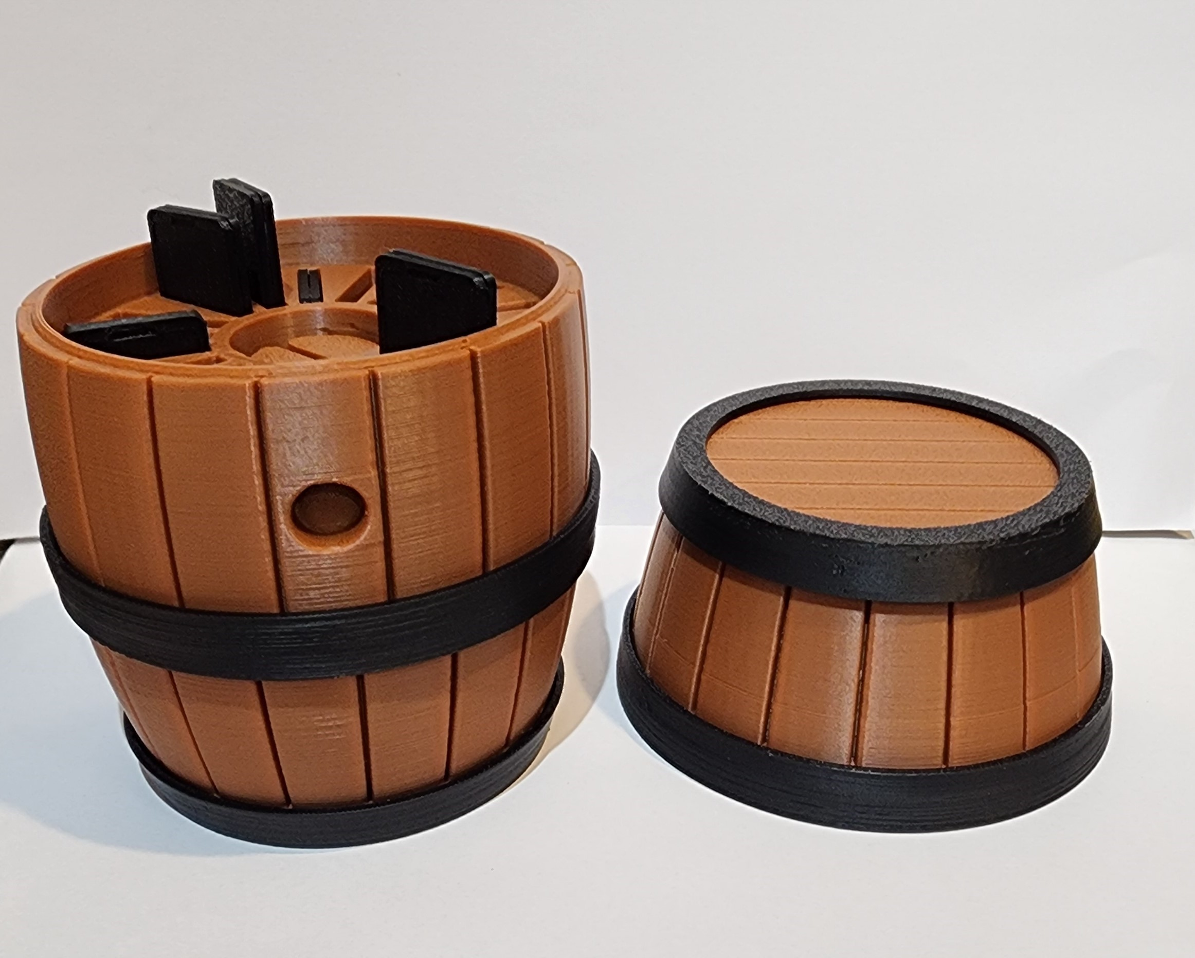 Nintendo Switch/Switch 2 Cartridge Barrel Holder with Rotating Mechanism